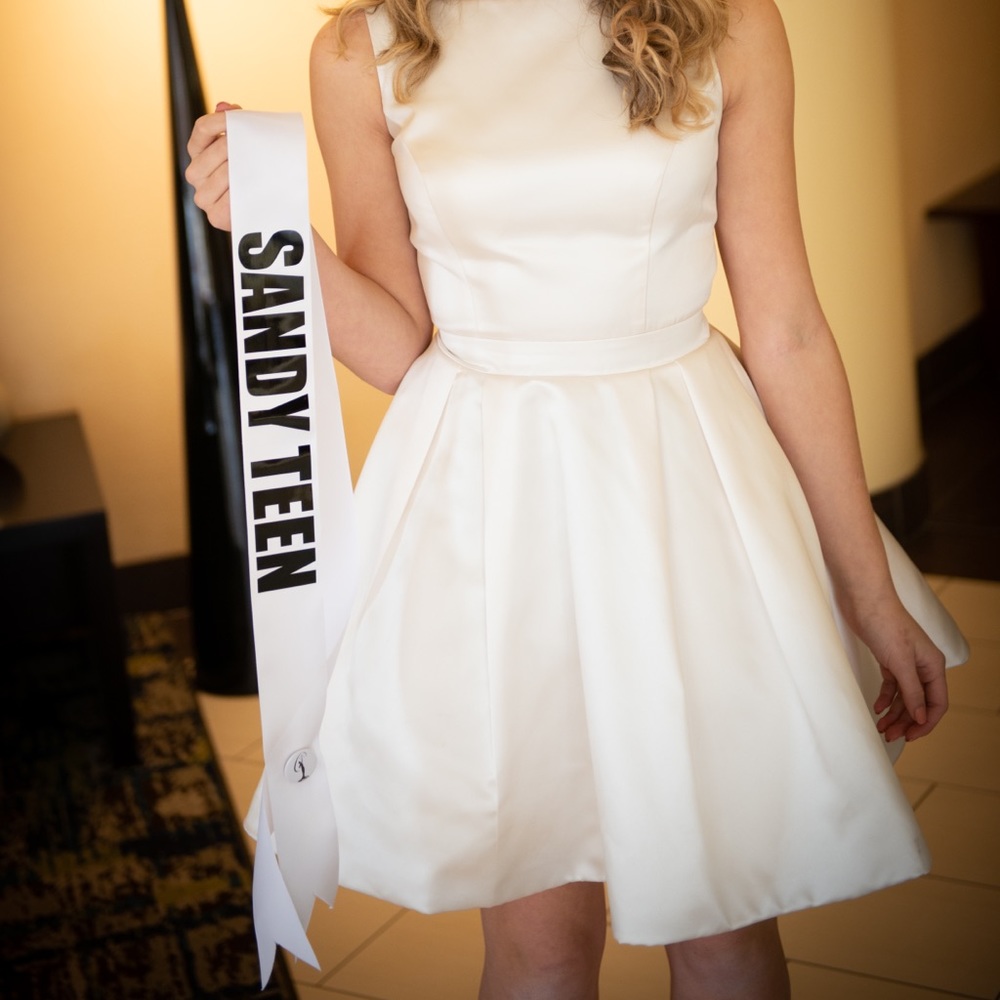 short a-line dress